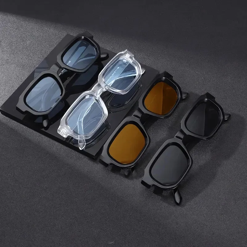 Sunglasses Uv400 - 4PCS New Men's Fashion Glasses Unisex