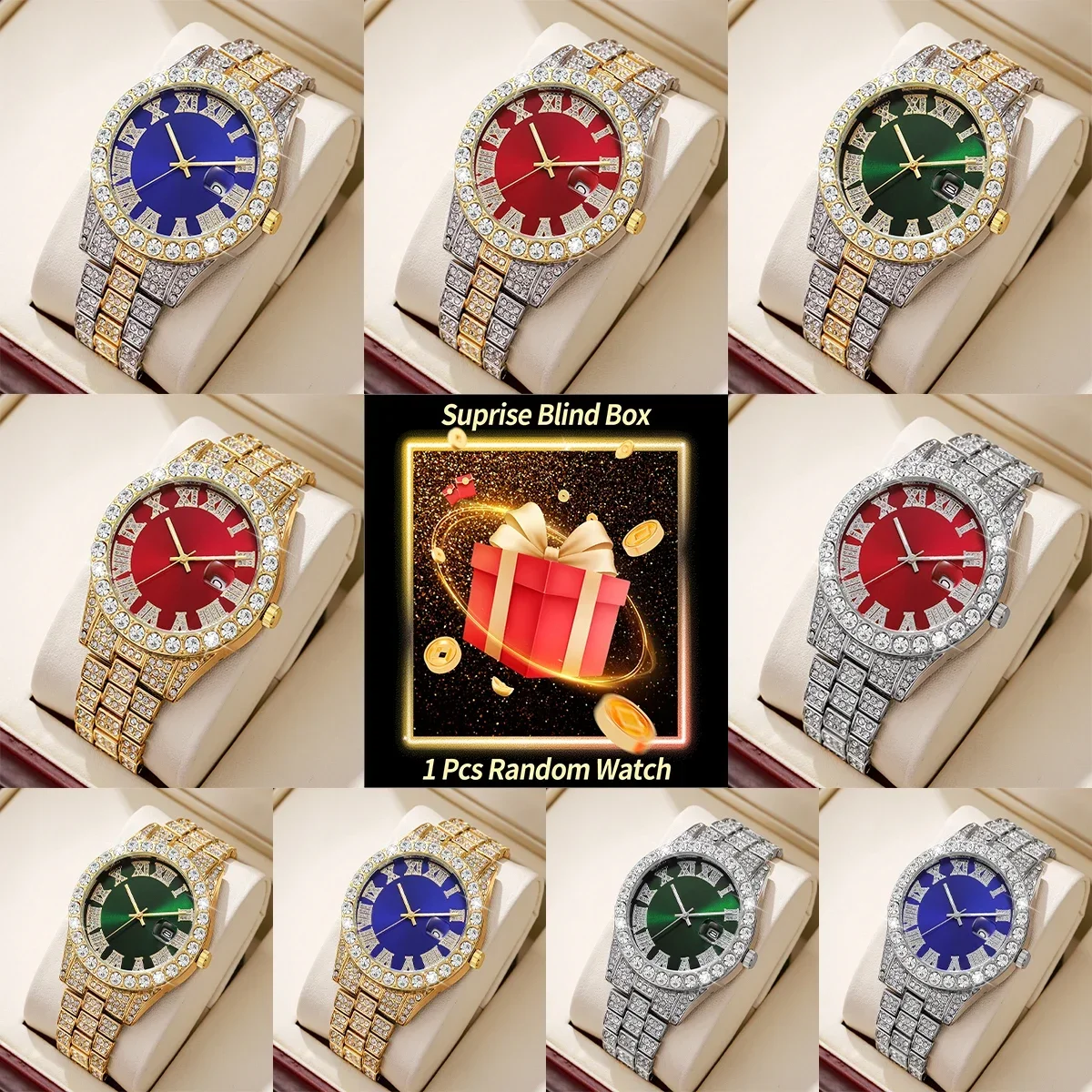 Luxury Watch Men - Mystery Blind Box Men Watch Random