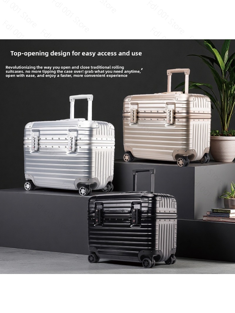 Upper flip cover aluminum fram - Travel Luggage Set review and price