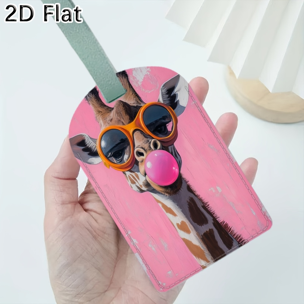 Cute Giraffe Luggage Tag Trave - Travel Luggage Set review and price