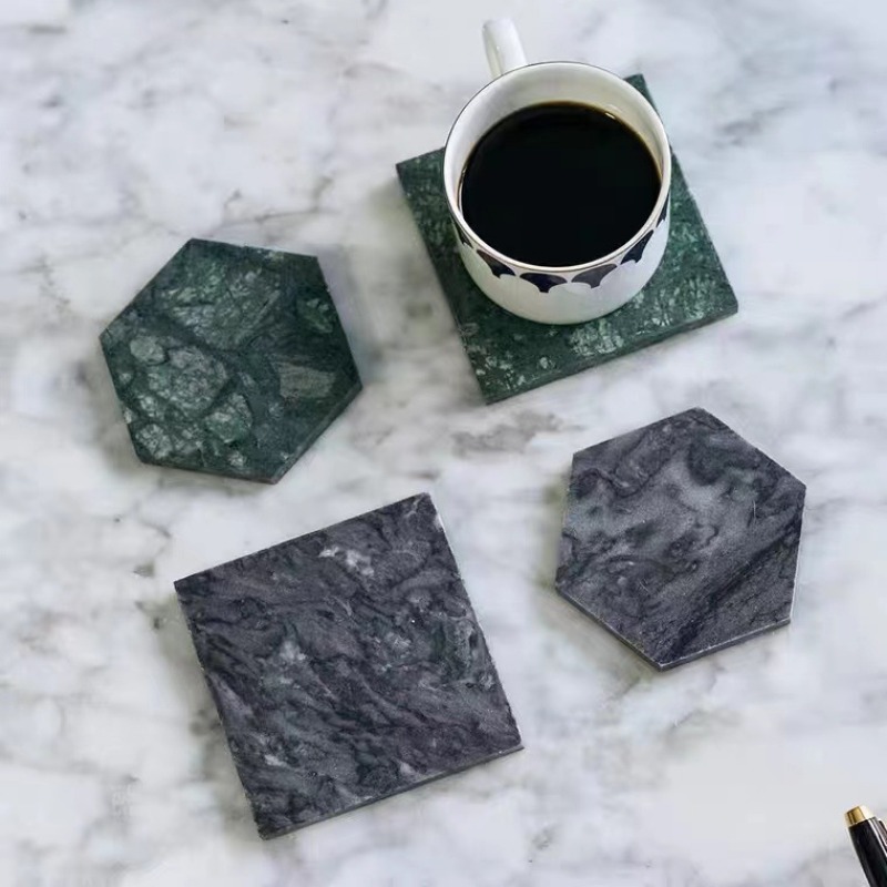 1PCS Marble Coasters Round Ant - Marble Coaster Set review and price