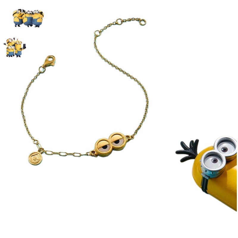 Minions Series Gold Bracelet - - Gold Plated Jewelry review and price