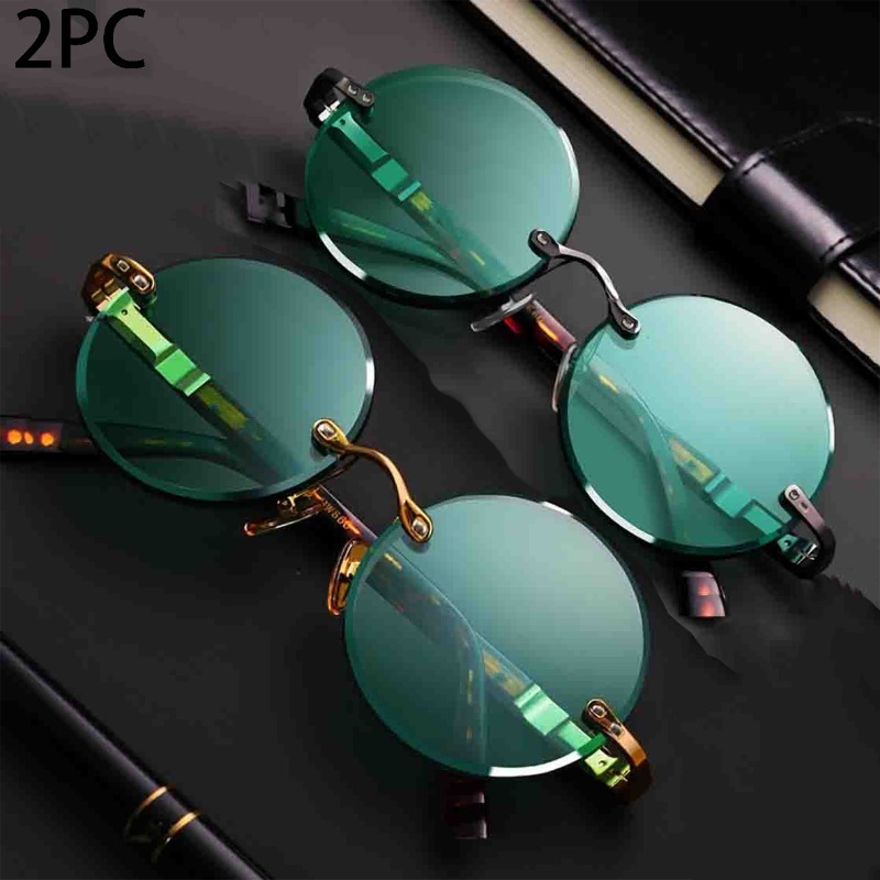 Fashion Classic Rimless Sungla - Designer Sunglasses review and price