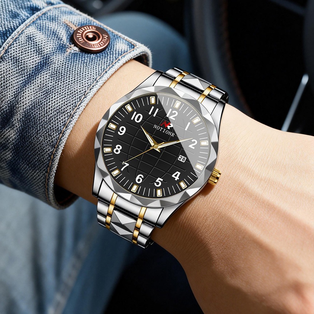 Men Stainless Steel Quartz Wat - Luxury Watch Men review and price