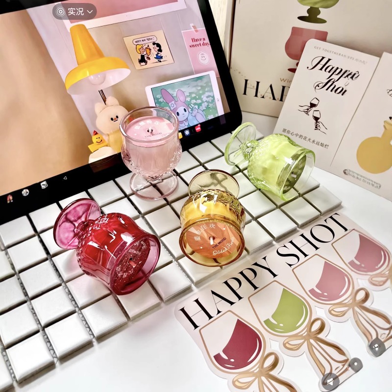 Scented Candle Gift Set Wine G - Luxury Gift Set review and price